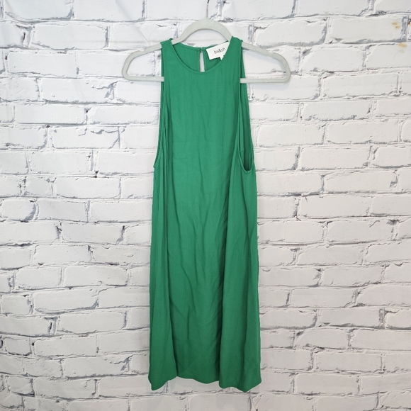 Ba&sh Fiam Mini Dress In Vert - Picture 2 of 9